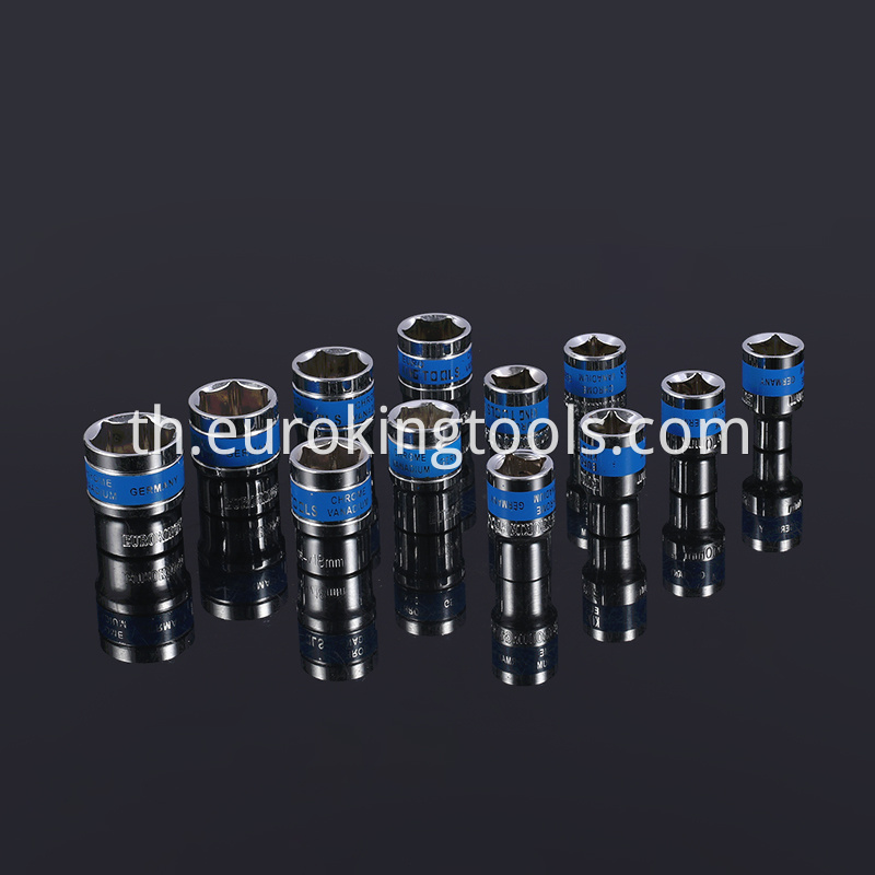 17PCS 1/2" Dr. Metric Hand Socket Set